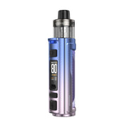 Voopoo Argus Pro 2 Kit in blue and silver, featuring 3000mAh battery, 80W output, and 0.96'' TFT display.