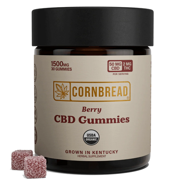 Cornbread Hemp | CBD Gummies 20 Pack - Berry