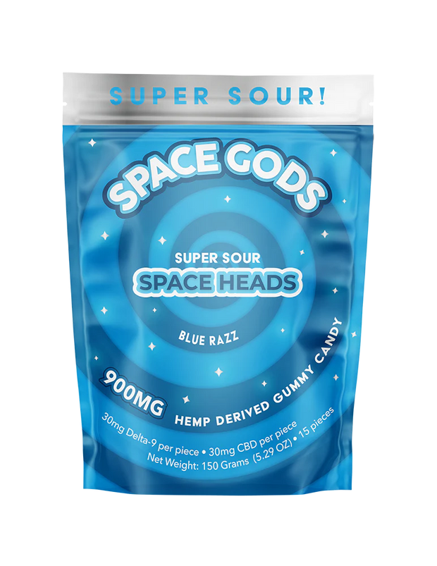Space Gods | D9/CBD Gummies 900MG / 15 Pack