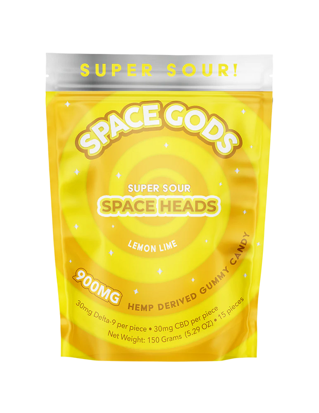 Space Gods | D9/CBD Gummies 900MG / 15 Pack
