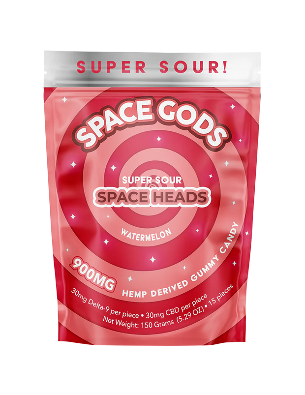 Space Gods | D9/CBD Gummies 900MG / 15 Pack