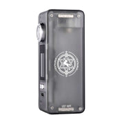 Lost Vape Centaurus N100 Mod in transparent matte design, showcasing 100W output and 0.96" TFT display.