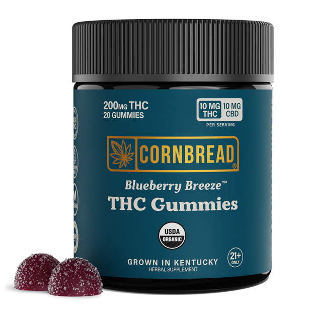 Cornbread Hemp | THC 1:1 Gummies 200 mg / 20 Pack
