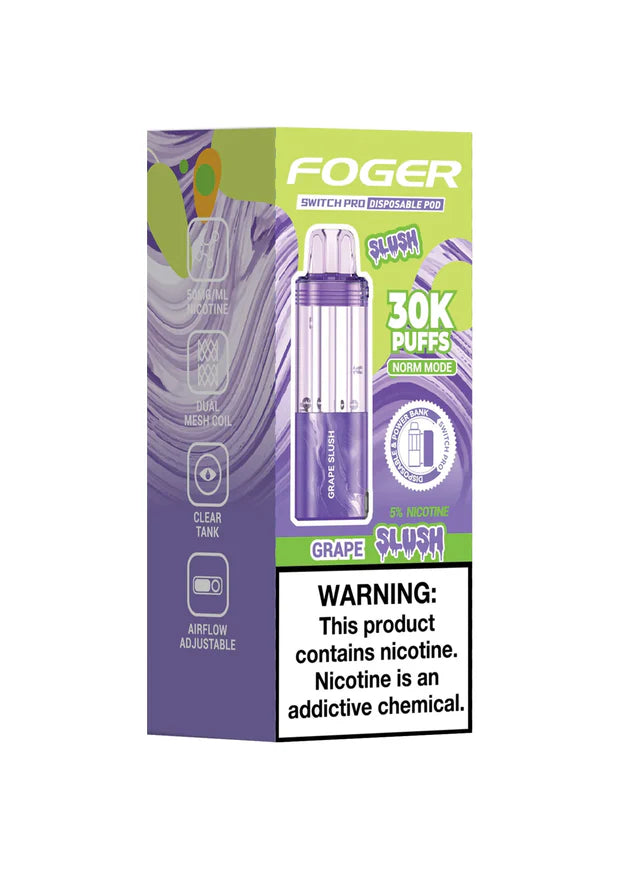elf bar vape uk Foger Switch Pro Pods: 30K Puffs in Delicious Flavors