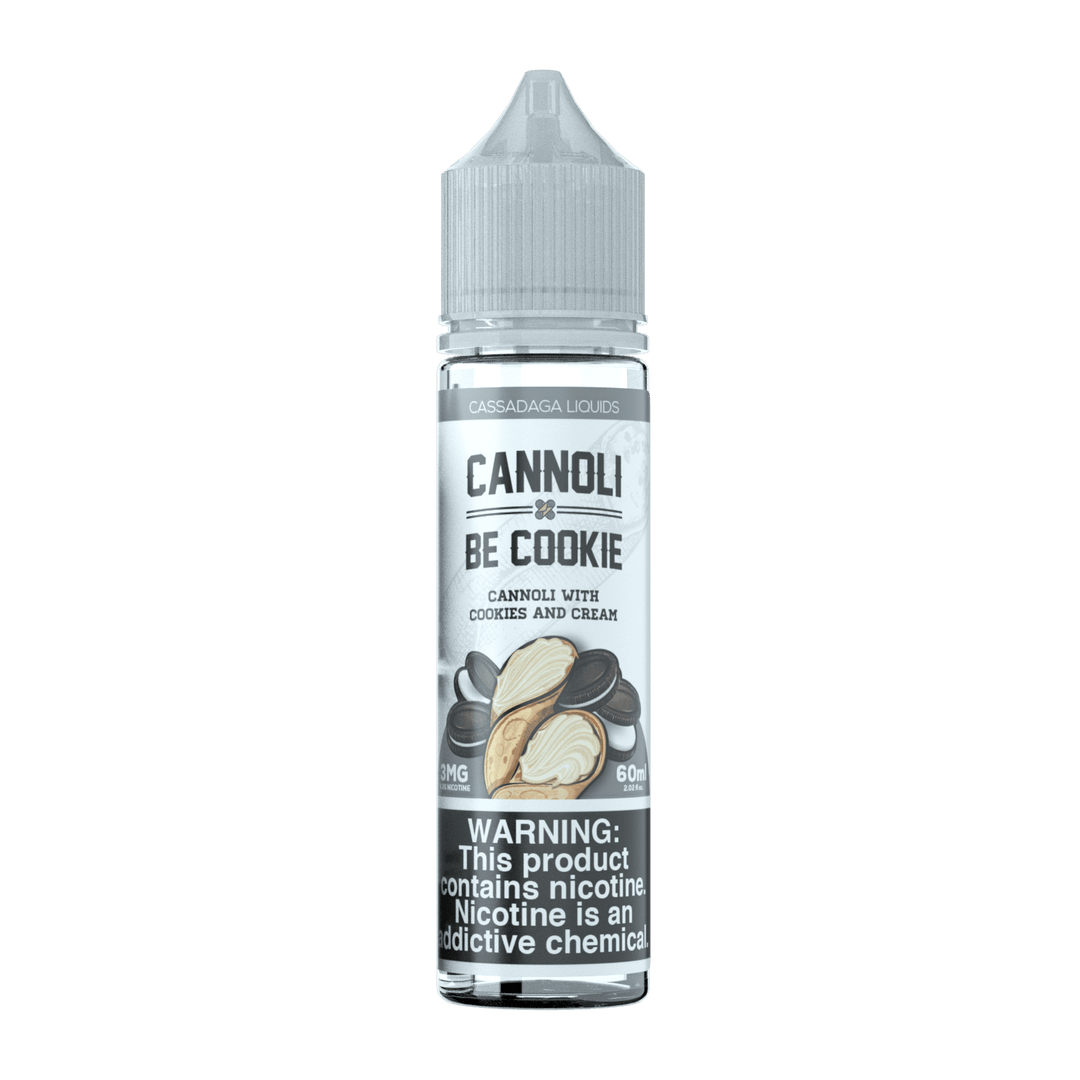 Cassadaga | Cannoli Be Cookie 60mL Freebase Eliquid Cassadaga | Cannoli Be Cookie 60mL Freebase Eliquid